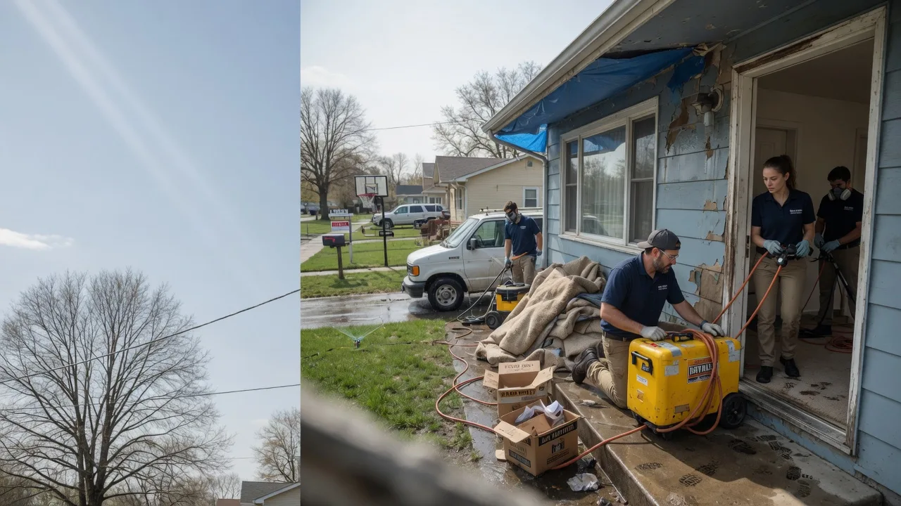 Basement Flood Cleanup in Lake Village, IN near me